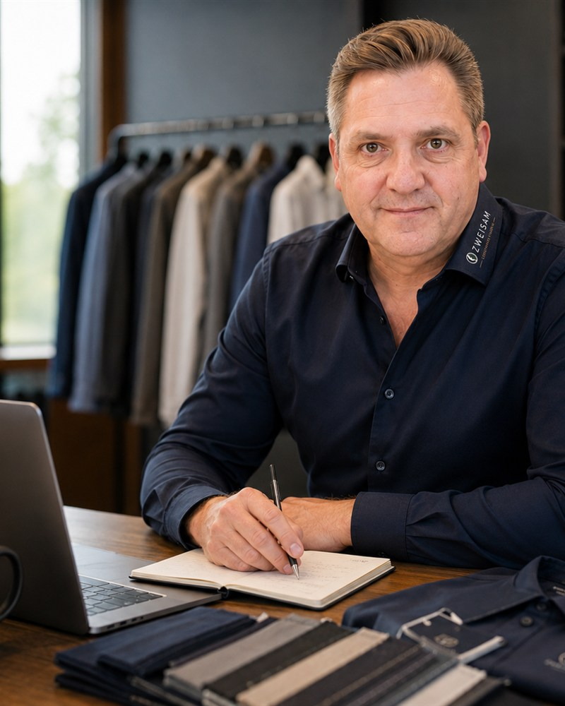 Axel Kaltenbach, Modeexperte und Gründer von Zweisam Corporate Fashion