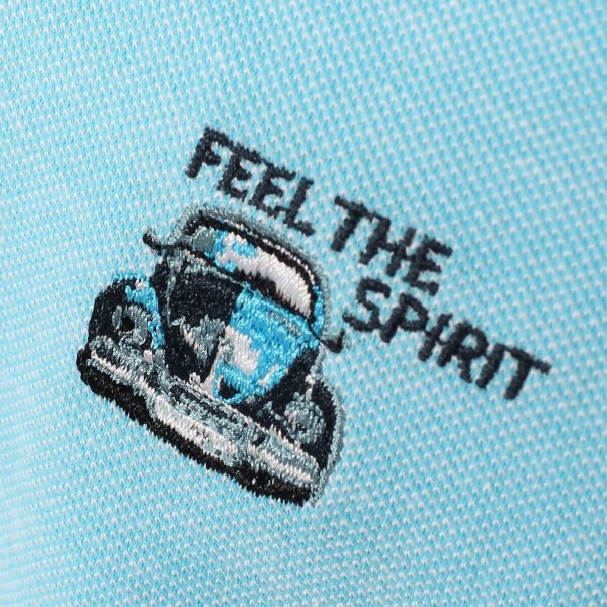 Herren Polo Shirt mit Stickerei VW Käfer von CasaModa