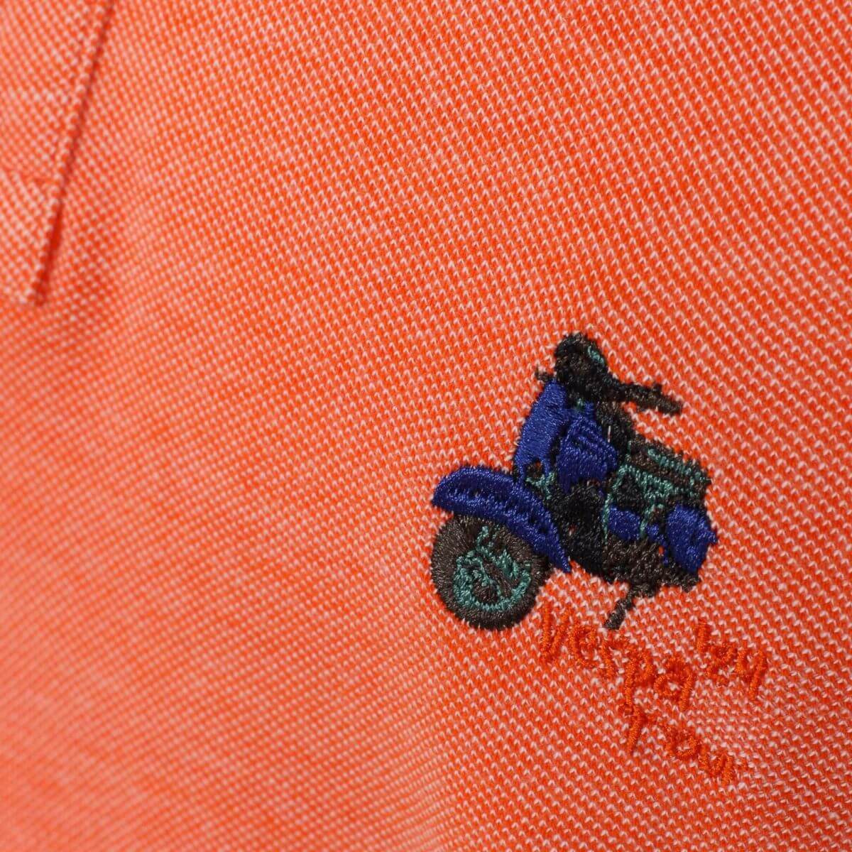 Herren Polo Shirt mit Stickerei Vespa von CasaModa
