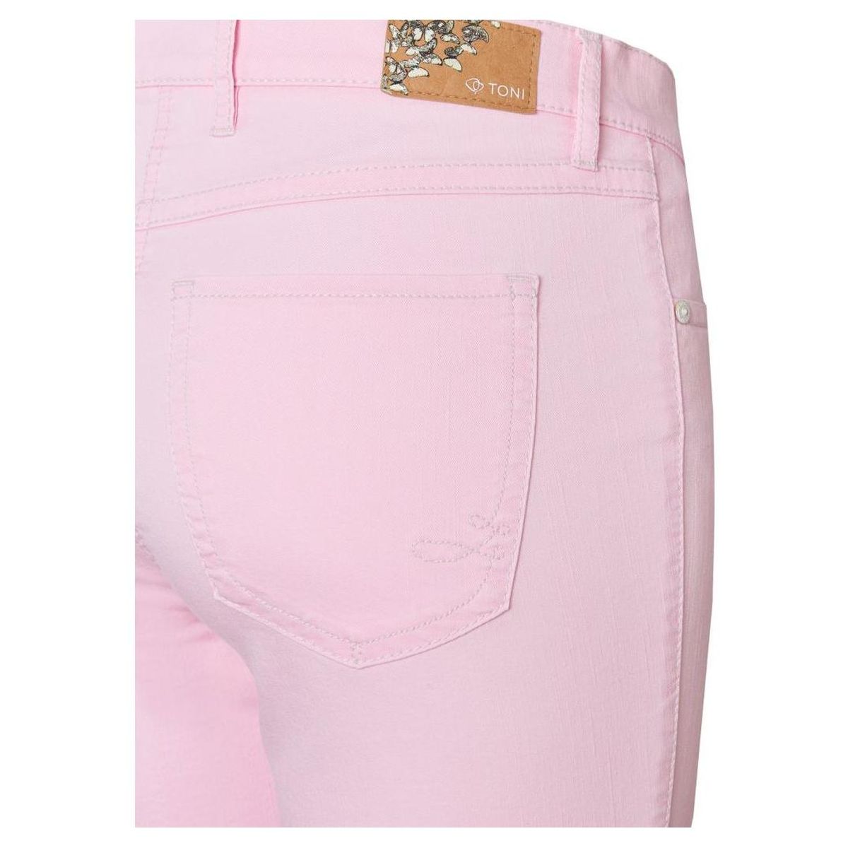 7/8 Damen Hose Perfect Shape von Toni mit Zip Art.21-33_1107-8_81 in Farbe Rose Detail Po