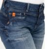 Damen Bermuda Short PAM von MOD, Miracle of Denim Form SP20-2032 in Atlas Blue von halbvorne