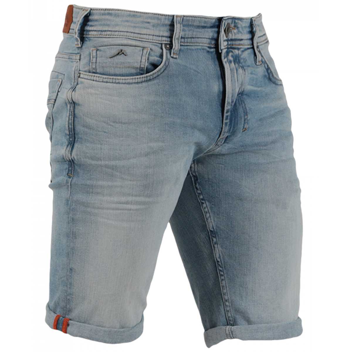 herren short von miracle of denim thomas su20-1014 ranger blue 3115  frontalansicht