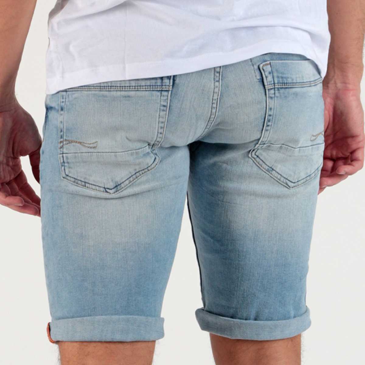 herren short von miracle of denim thomas su20-1014 ranger blue 3115  rückansicht