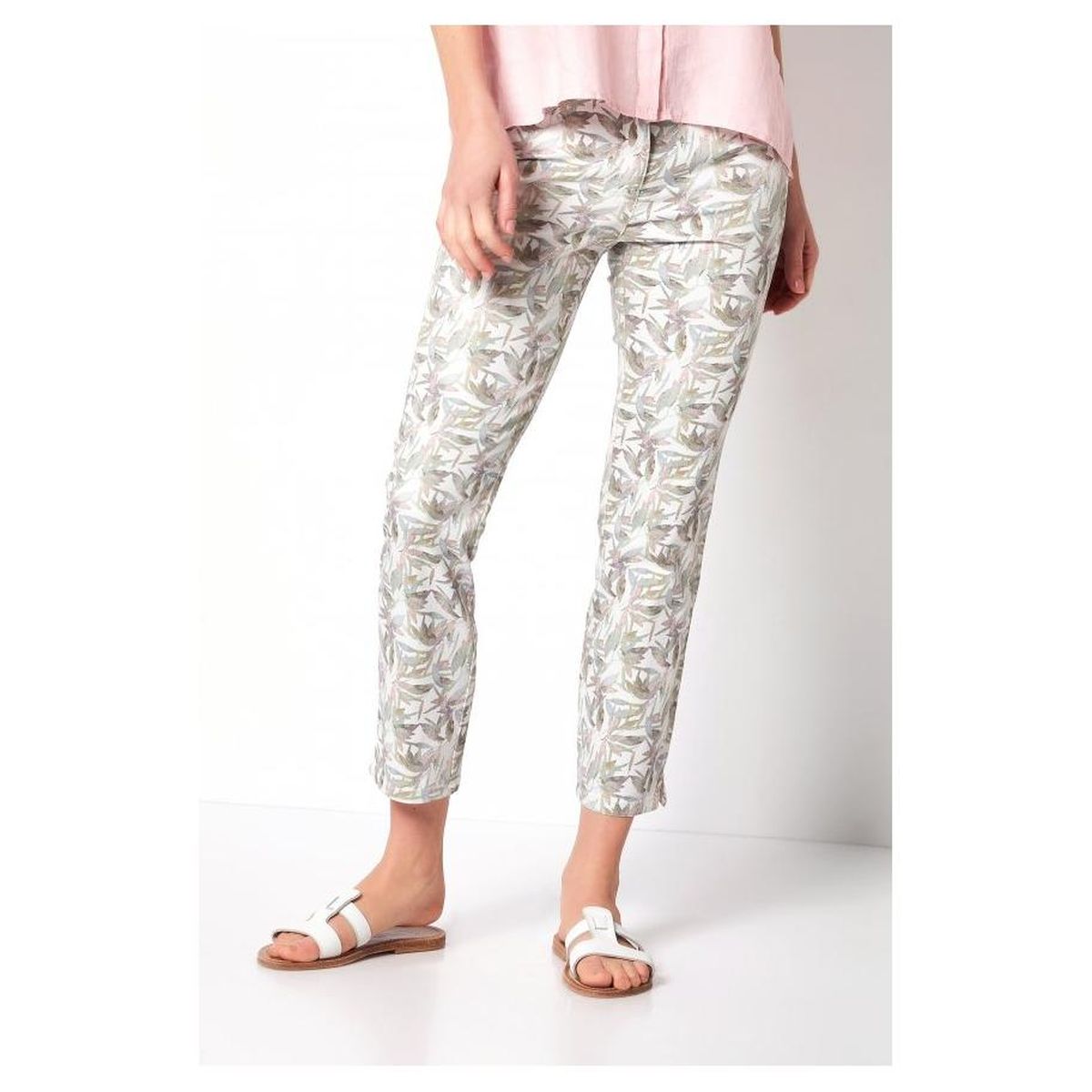 7/8 Damen Hose be loved von Toni in CS Slim fit front angezogen