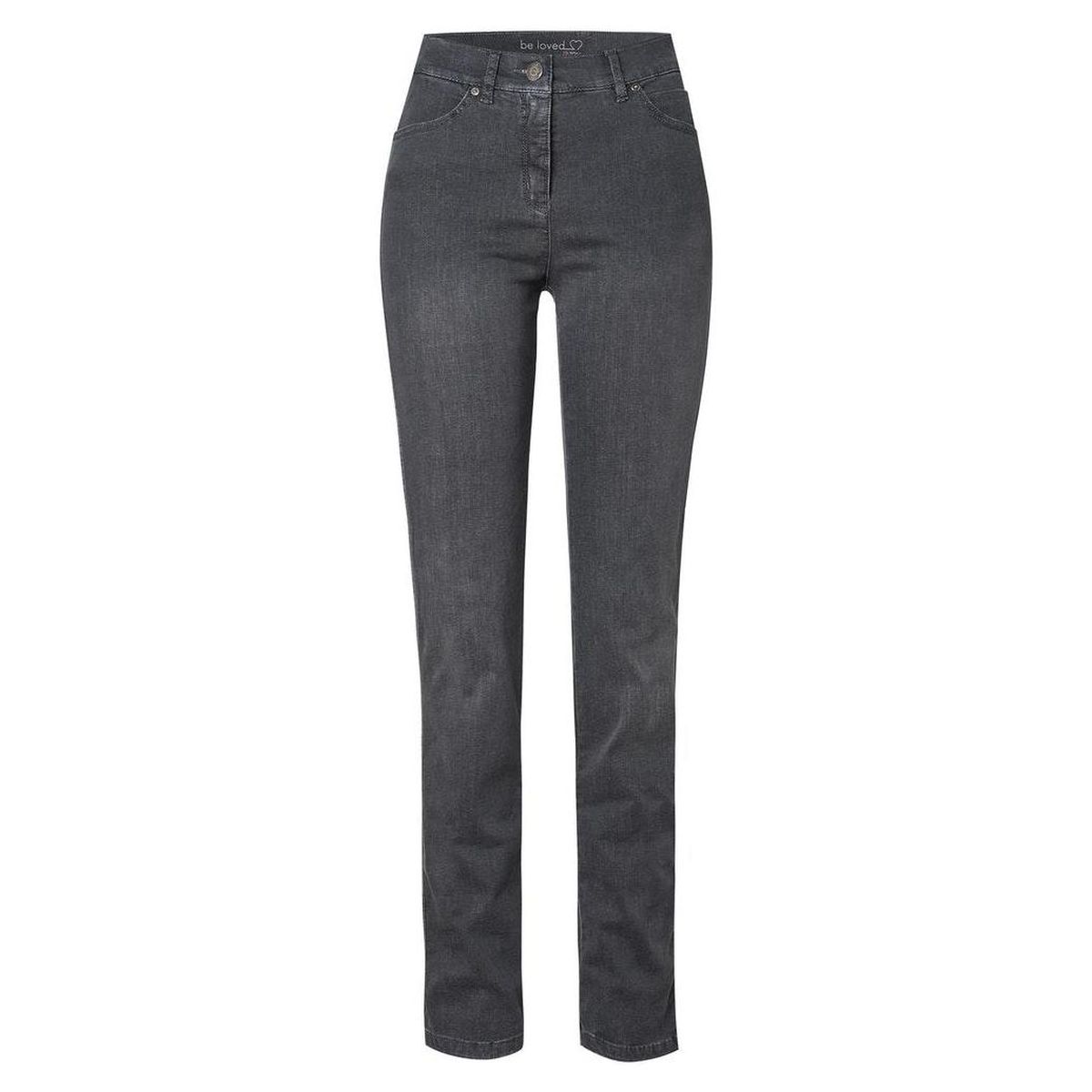 Damen Jeans be loved von TONI in dunkelgrau front