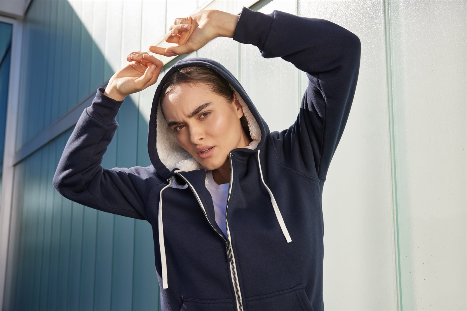 Jacke Damen – Ladies' Doubleface Jacket OCS Blended, Detailansicht