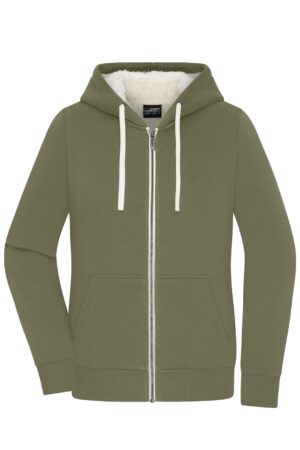 Jacke Damen Schwarz/Braun – Ladies' Doubleface Jacket OCS Blended