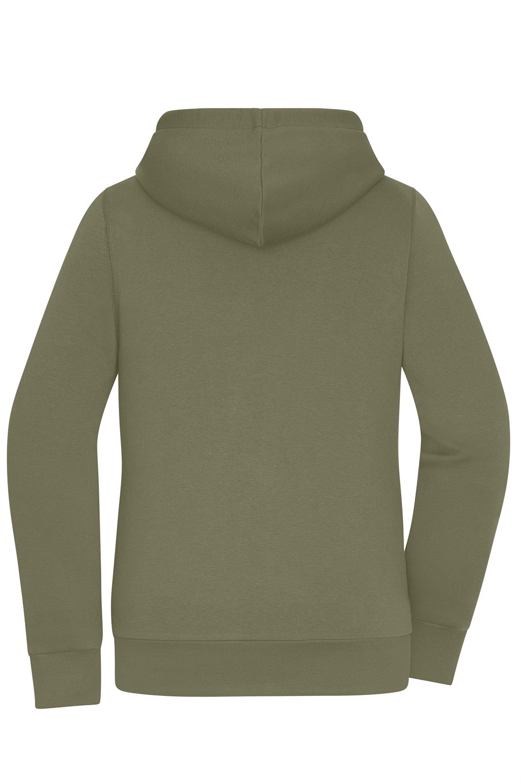 Jacke Damen Oliv/Braun – Ladies' Doubleface Jacket OCS Blended, Detailansicht