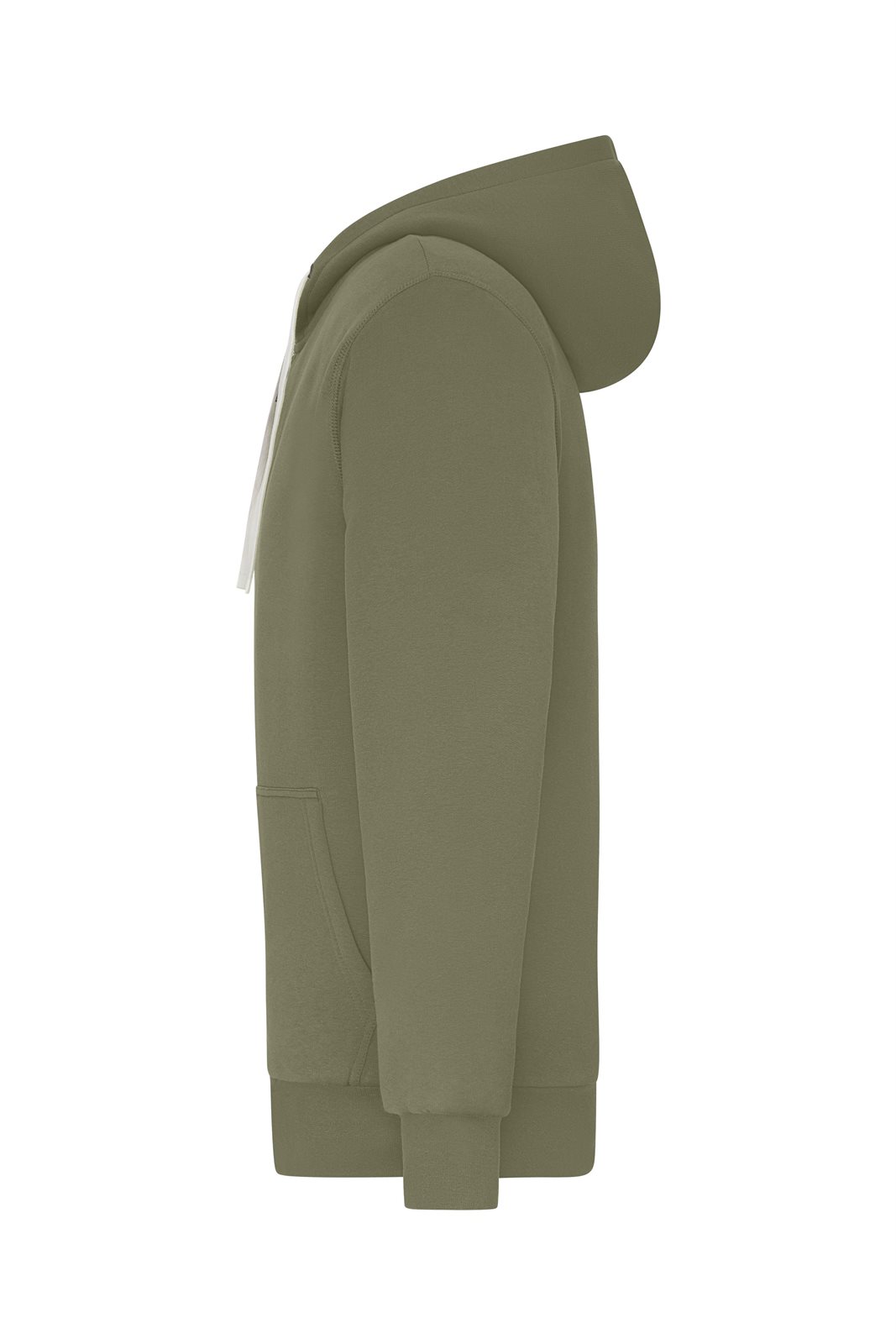Jacke Herren Oliv/Braun – Men's Doubleface Jacket OCS Blended, Detailansicht