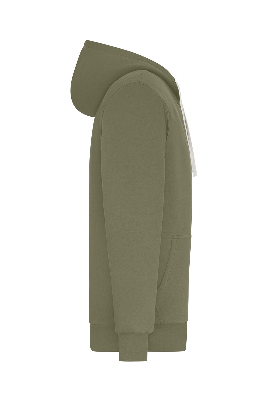 Jacke Herren Oliv/Braun – Men's Doubleface Jacket OCS Blended, Detailansicht