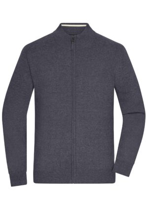 Jacke Herren Grau/Schwarz – Men's Zip-Cardigan