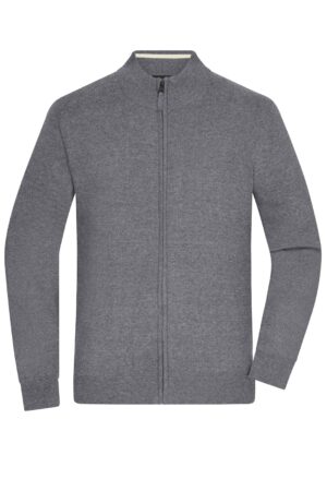 Jacke Herren Grau/Schwarz – Men's Zip-Cardigan
