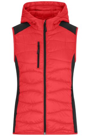 Weste Damen Schwarz – Ladies' Hybrid Vest