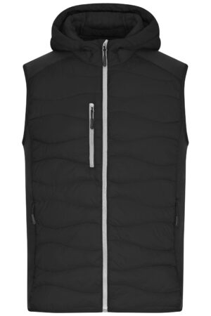 Weste Herren Schwarz – Men's Hybrid Vest