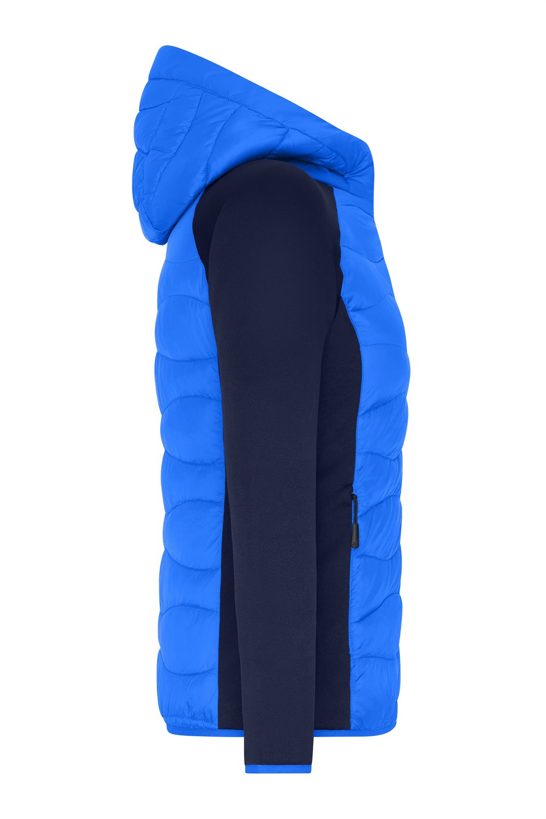 Jacke Damen Blau – Ladies' Hybrid Jacket, Detailansicht