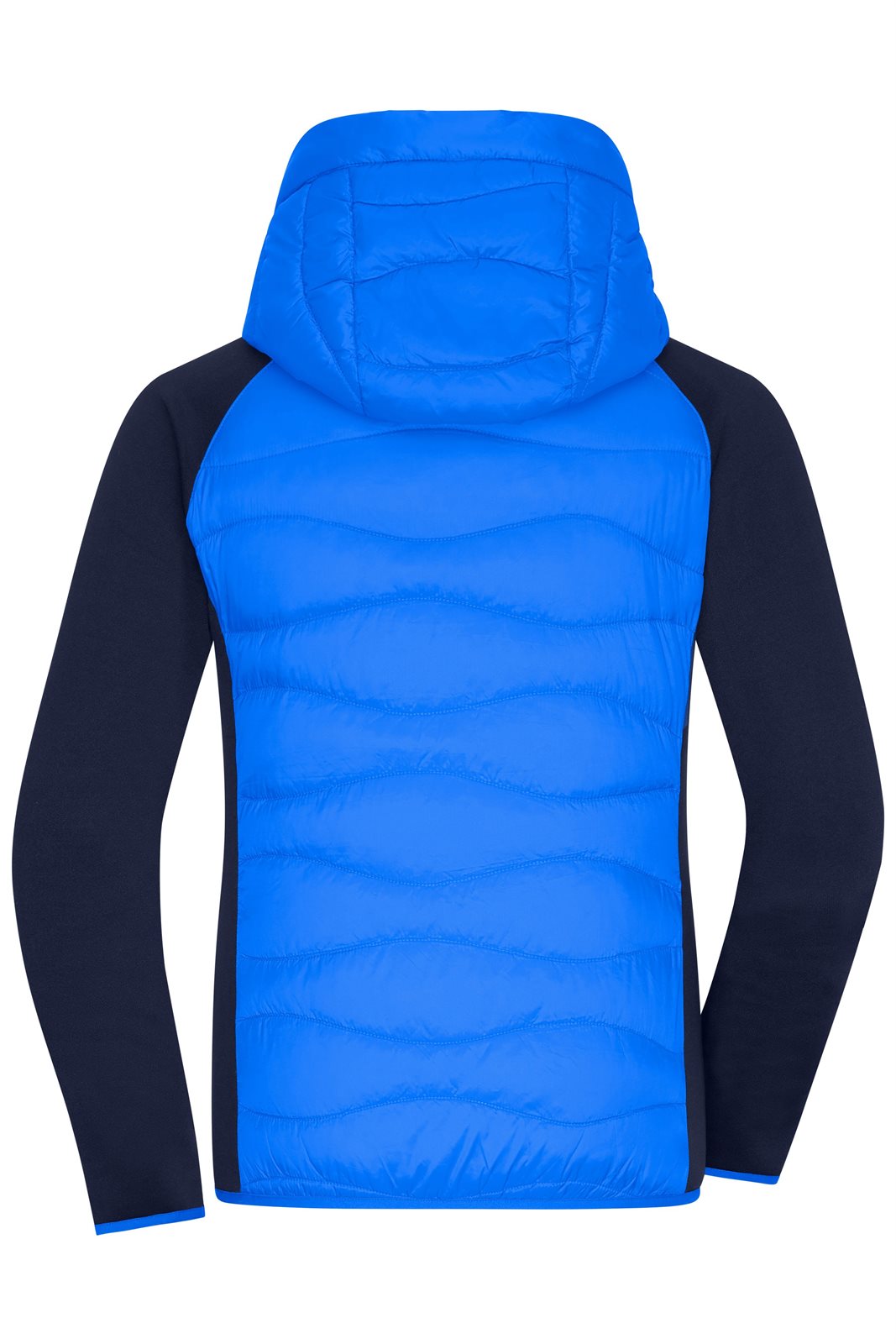 Jacke Damen Blau – Ladies' Hybrid Jacket, Detailansicht