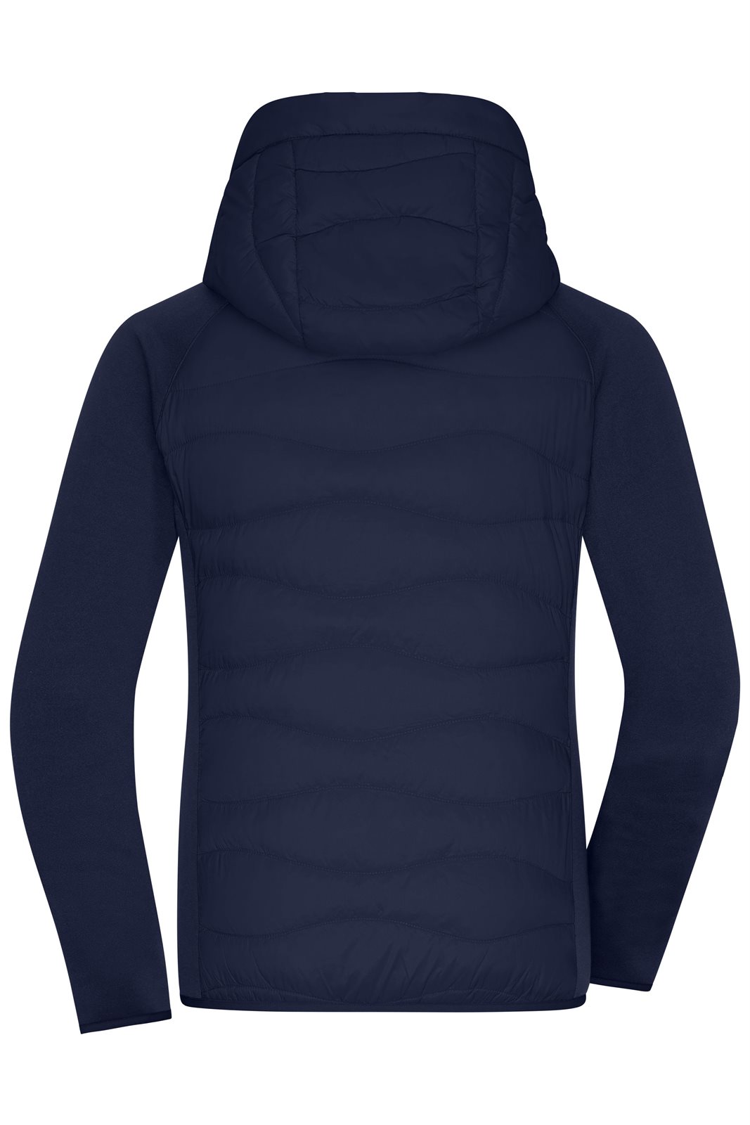 Jacke Damen Blau – Ladies' Hybrid Jacket, Detailansicht