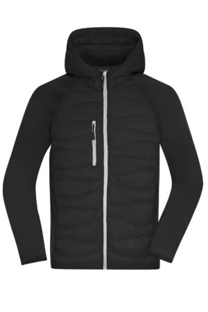 Jacke Herren Schwarz – Men's Hybrid Jacket