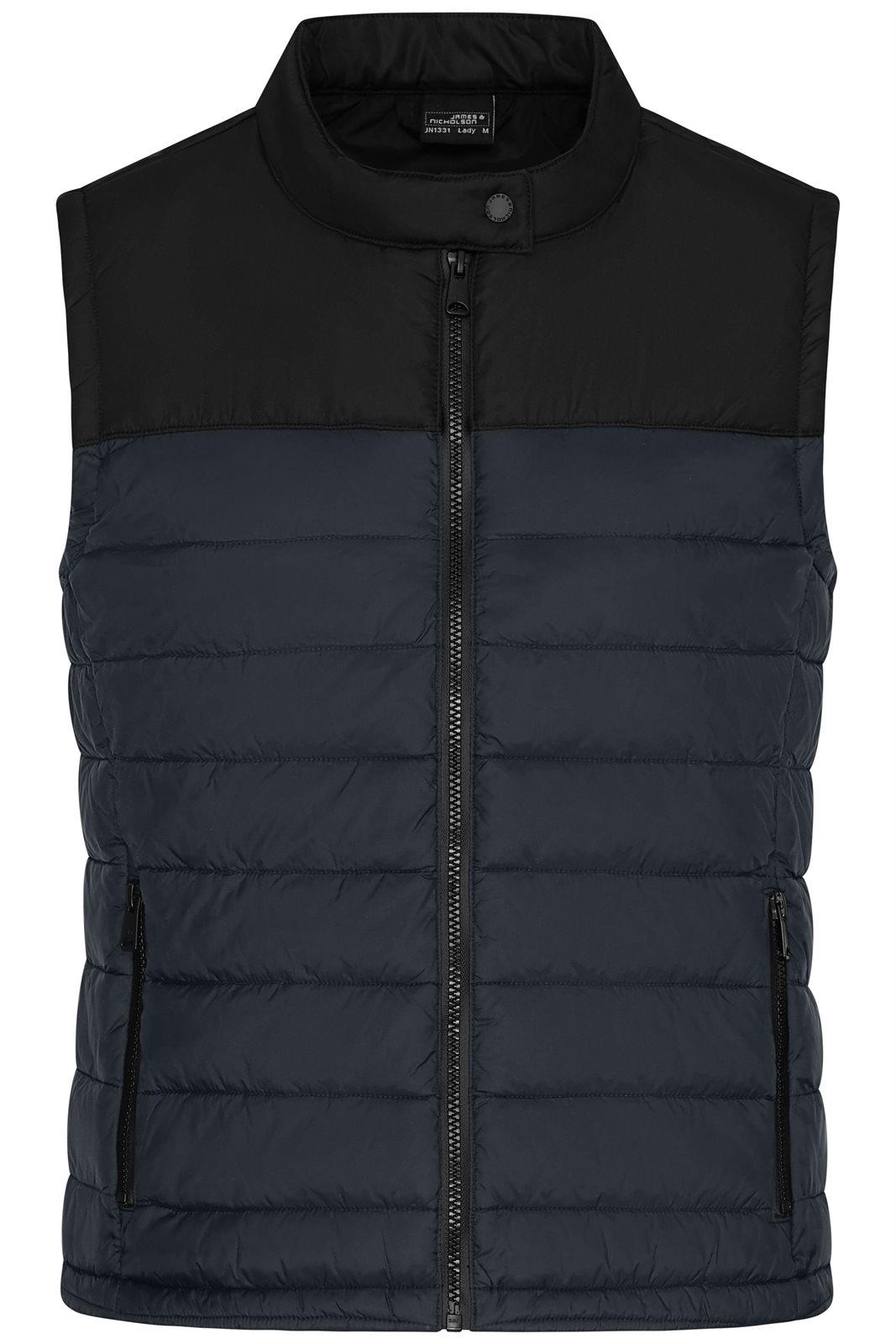 Weste Damen Schwarz/Grau – Ladies' Padded Vest GRS