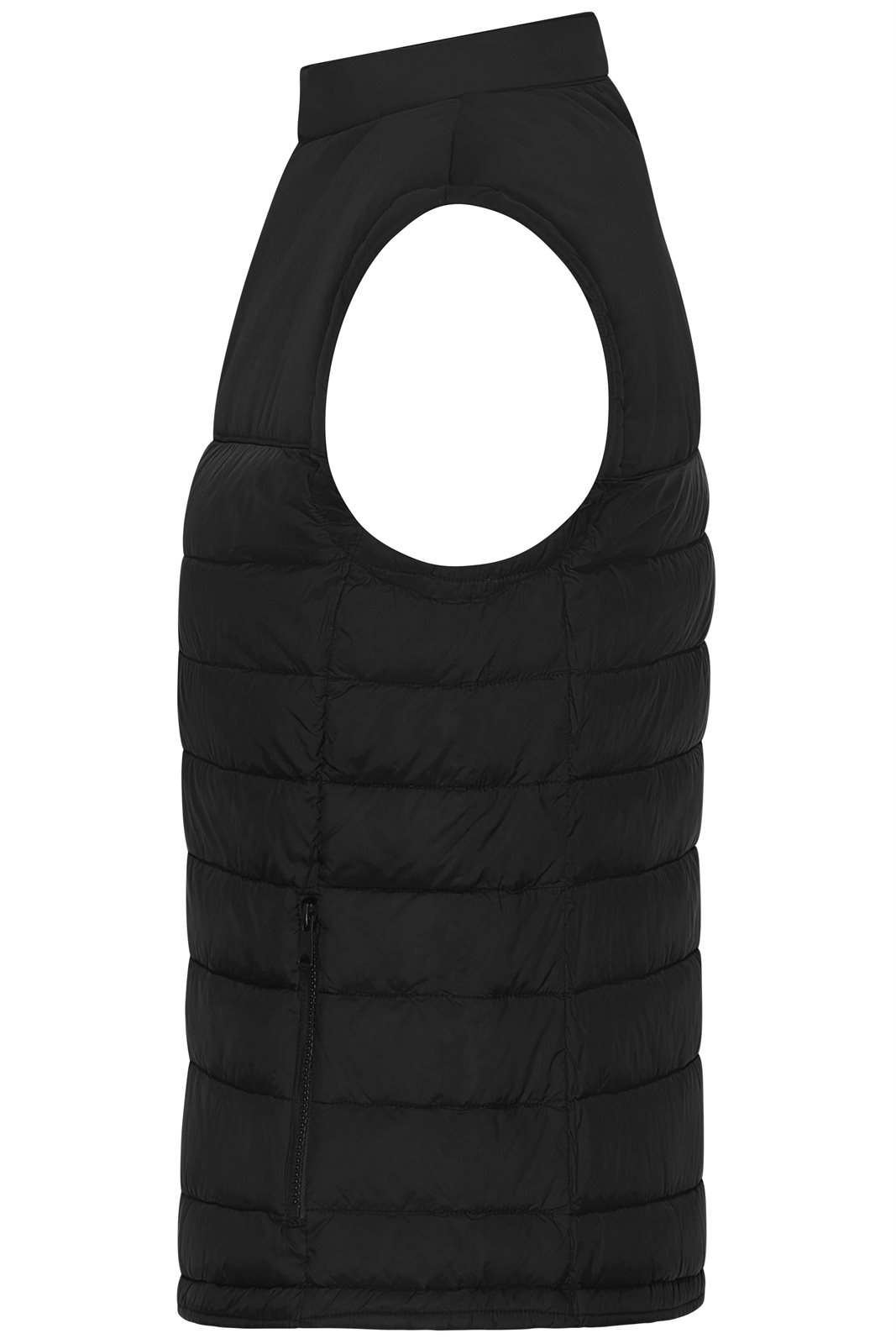 Weste Damen Schwarz – Ladies' Padded Vest GRS, Detailansicht