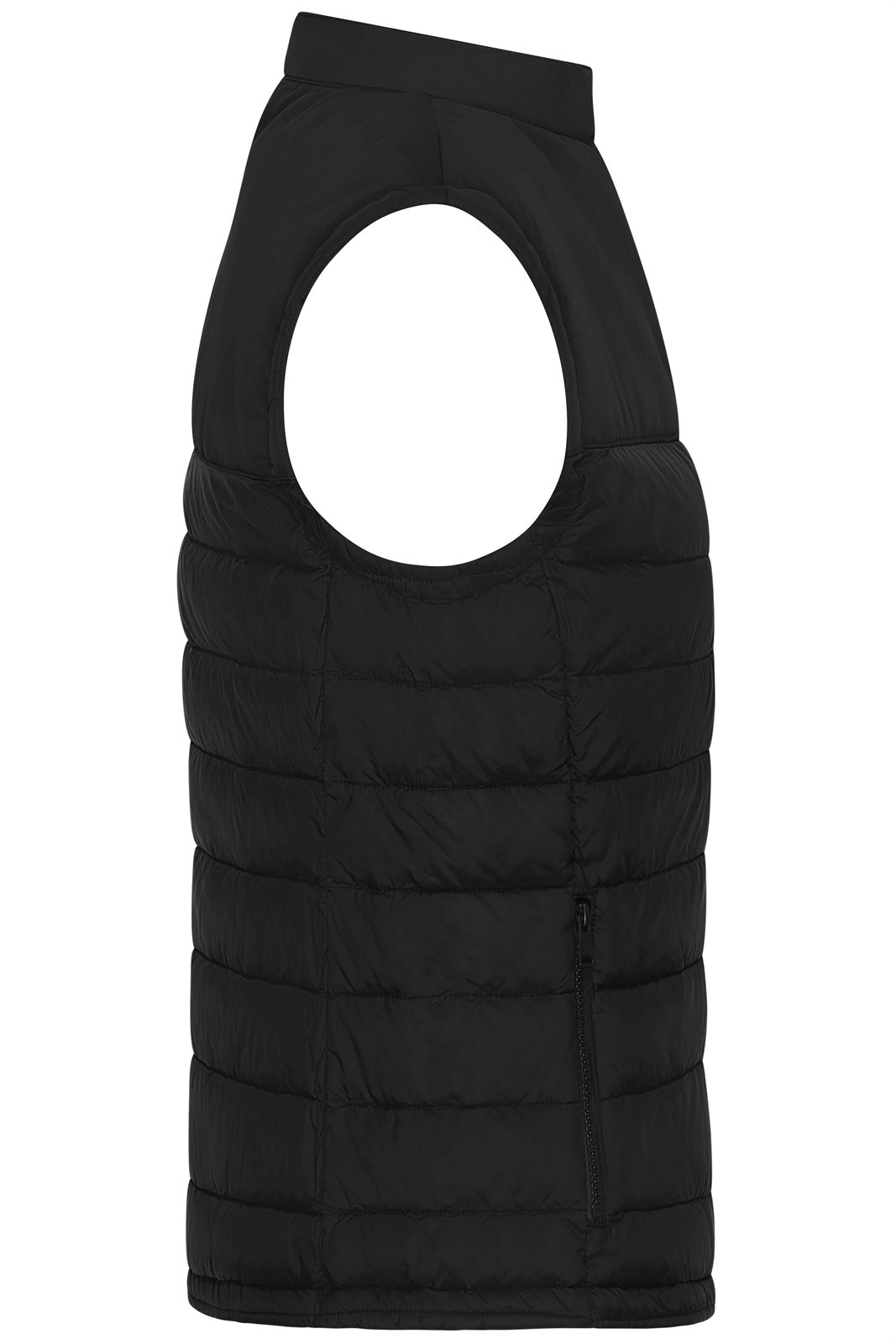 Weste Damen Schwarz – Ladies' Padded Vest GRS, Detailansicht