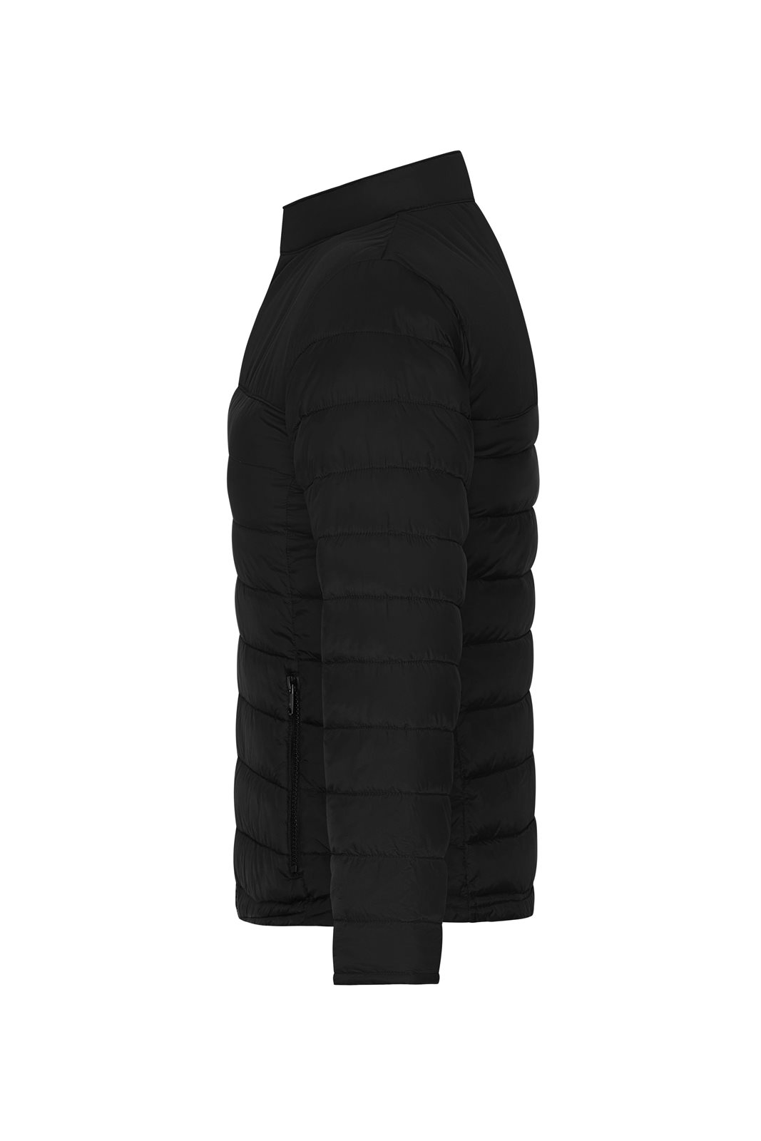 Jacke Damen Schwarz – Ladies' Padded Jacket GRS, Detailansicht