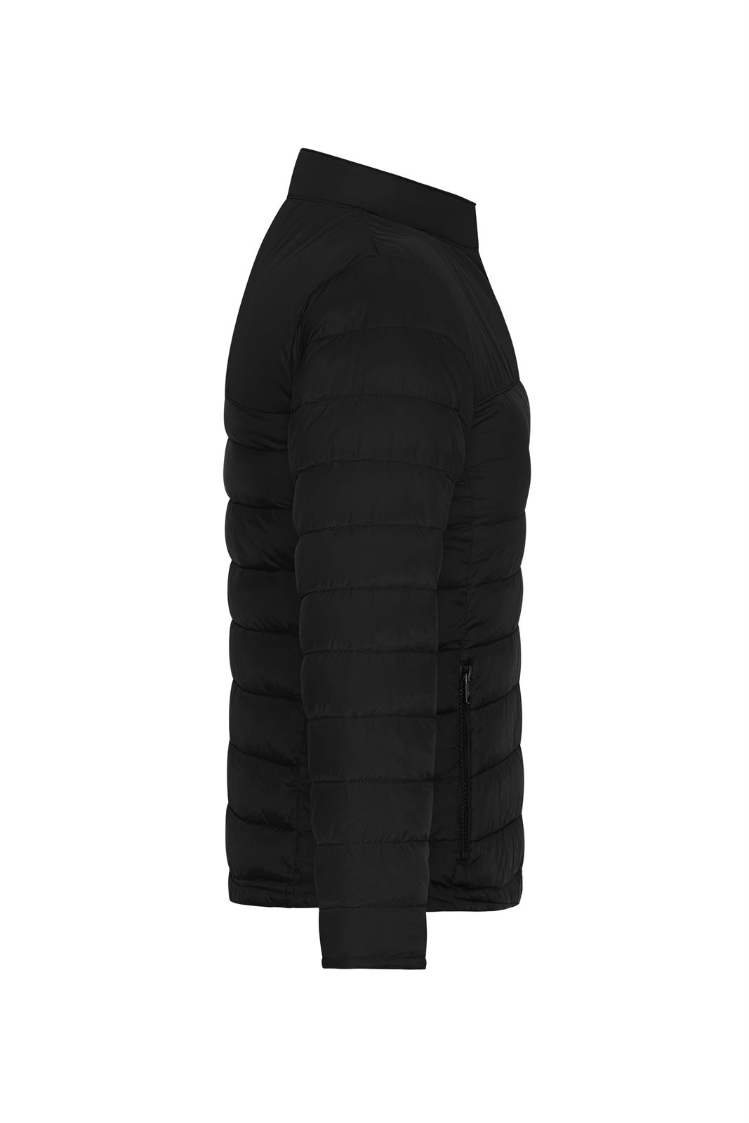 Jacke Damen Schwarz – Ladies' Padded Jacket GRS, Detailansicht