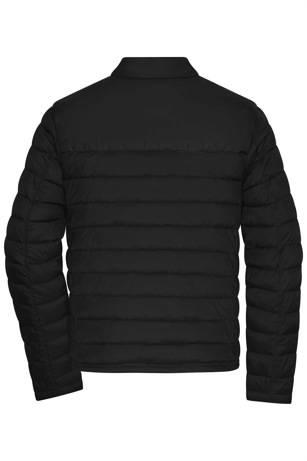 Jacke Herren Schwarz – Men's Padded Jacket GRS, Detailansicht