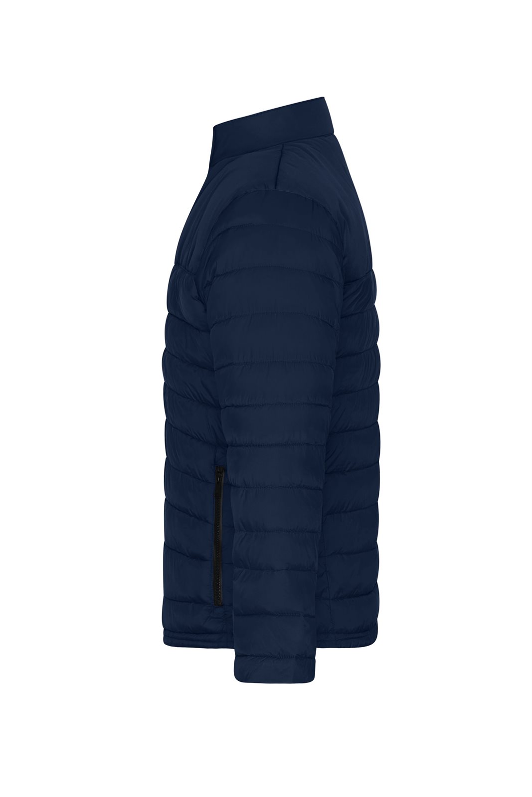 Jacke Herren Blau – Men's Padded Jacket GRS, Detailansicht