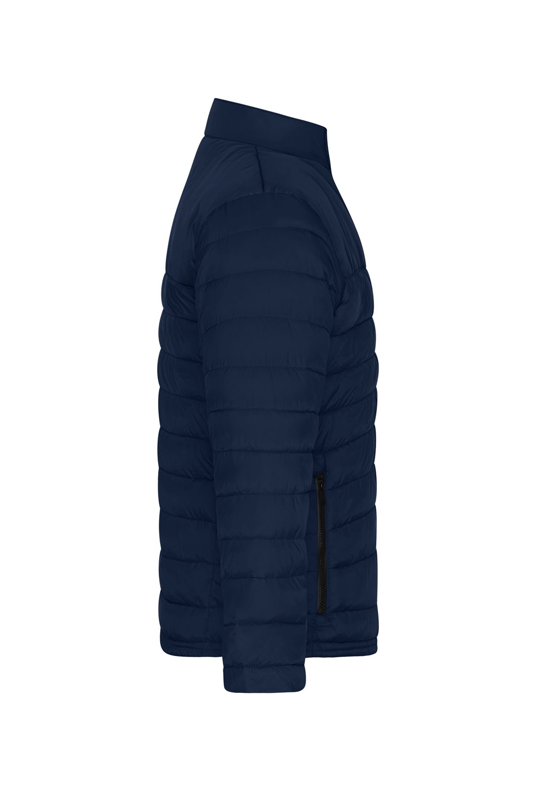 Jacke Herren Blau – Men's Padded Jacket GRS, Detailansicht