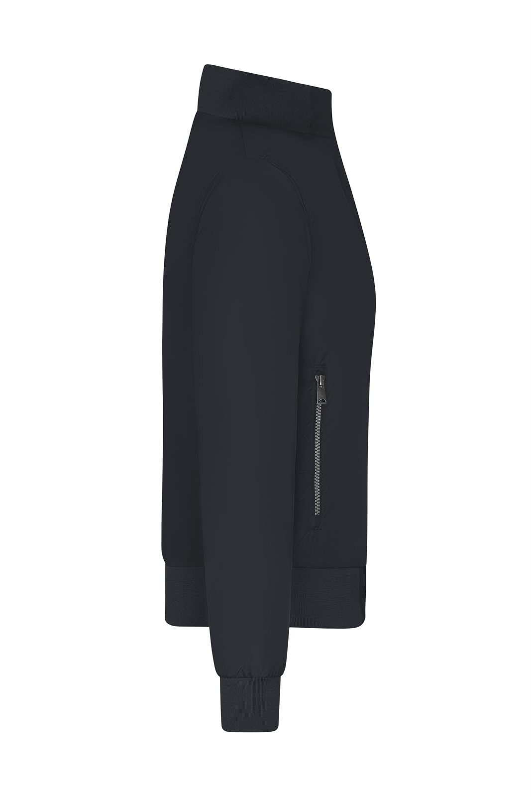 Jacke Damen Schwarz/Grau – Ladies' Blouson, Detailansicht