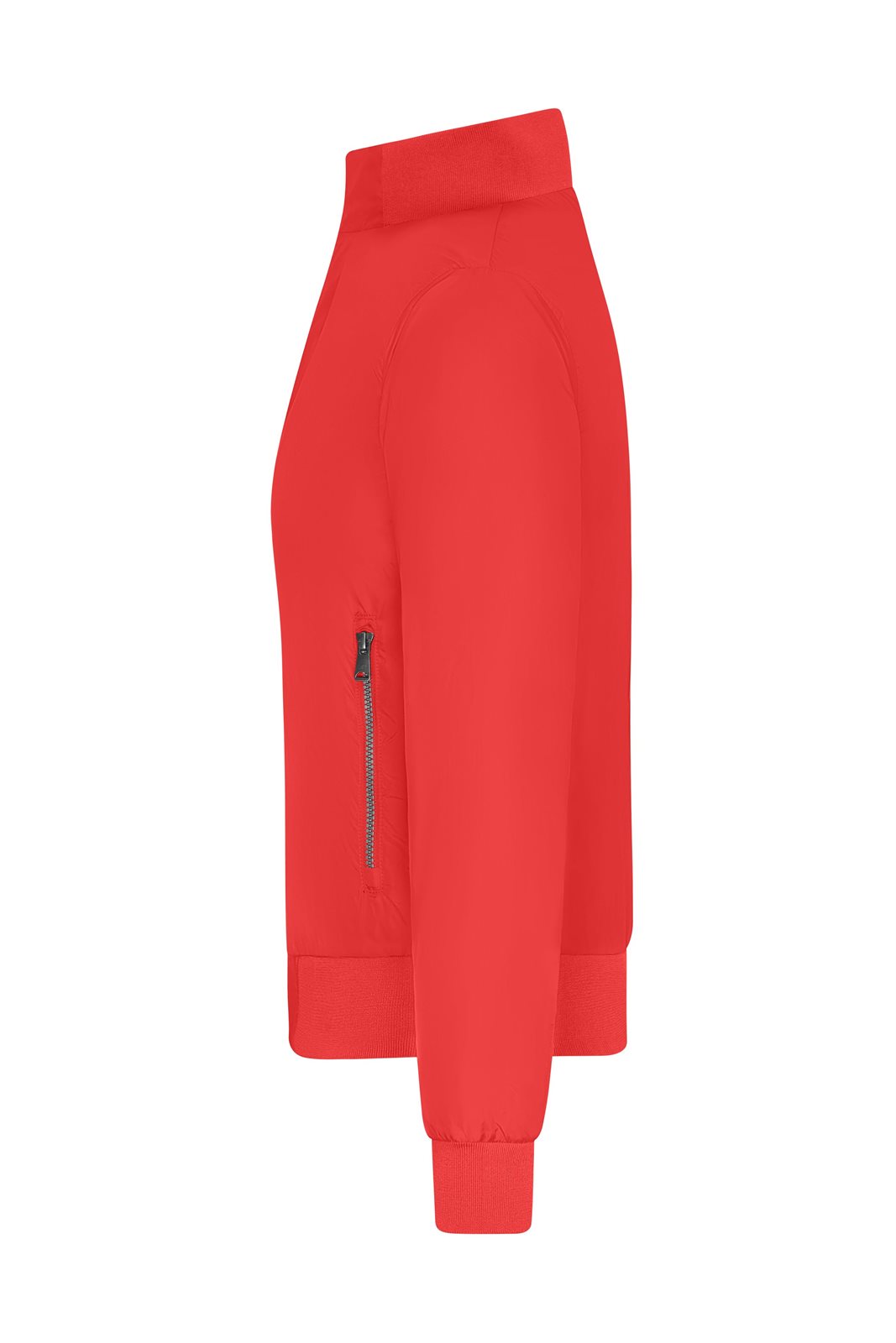 Jacke Damen Schwarz/Rot – Ladies' Blouson, Detailansicht