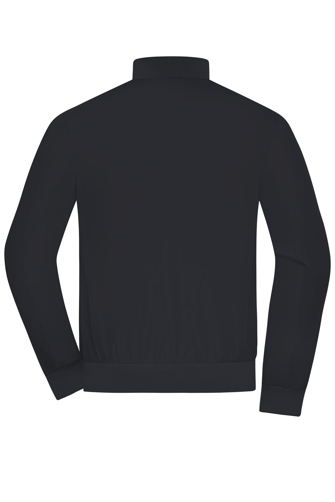 Jacke Herren Schwarz/Grau – Men's Blouson, Detailansicht