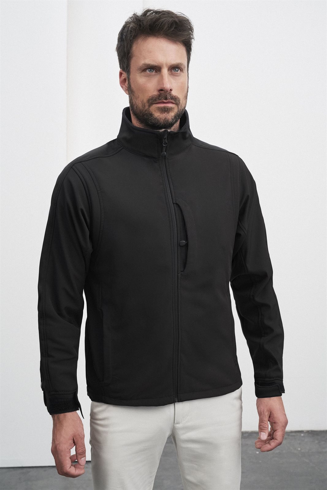 Jacke Herren – Men's Softshell Jacket, Detailansicht