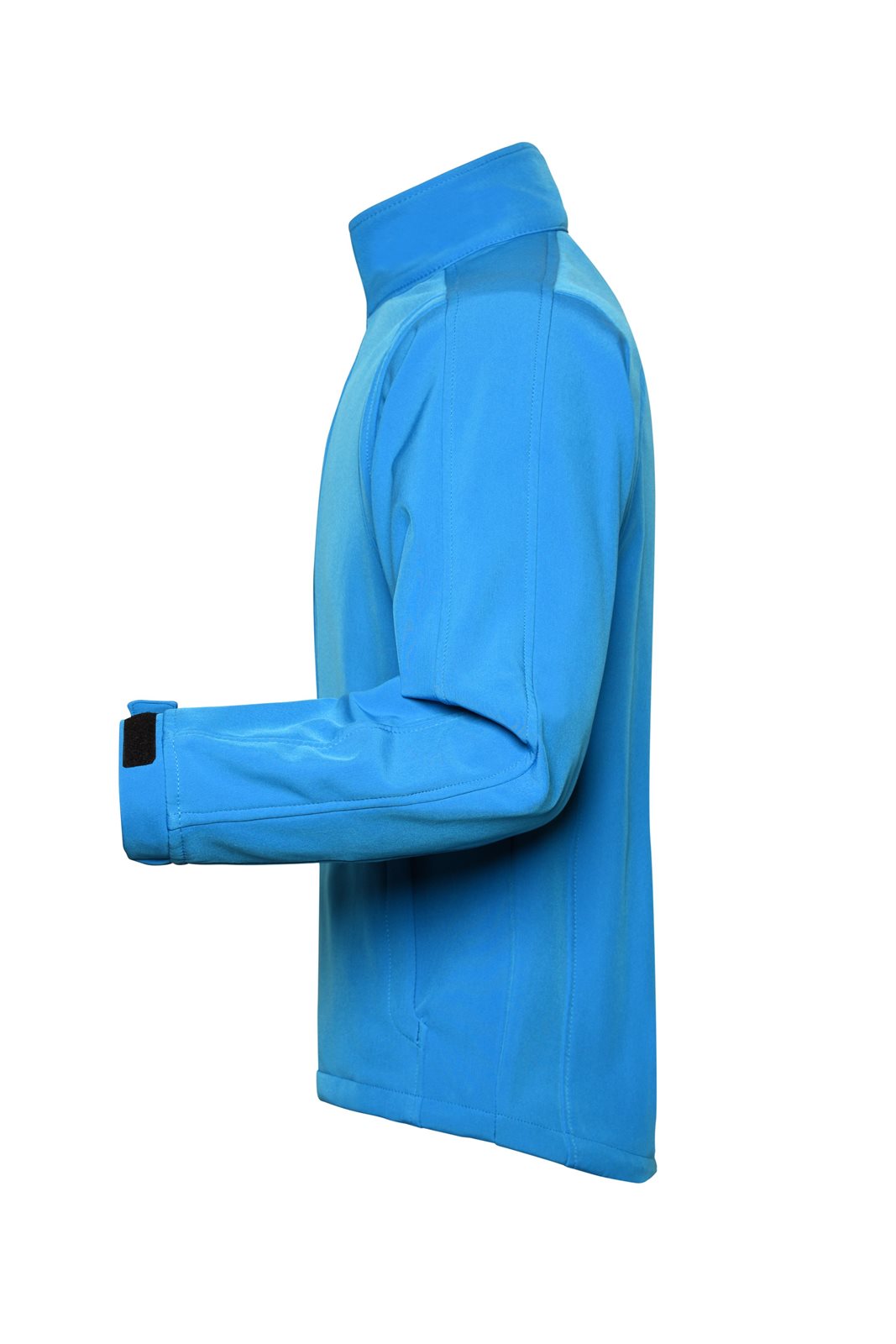 Jacke Herren Blau – Men's Softshell Jacket, Detailansicht