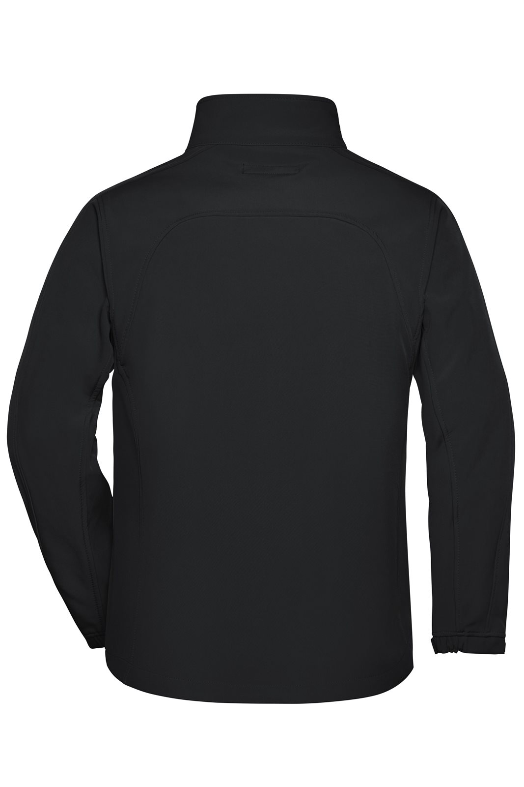 Jacke Herren Schwarz – Men's Softshell Jacket, Detailansicht