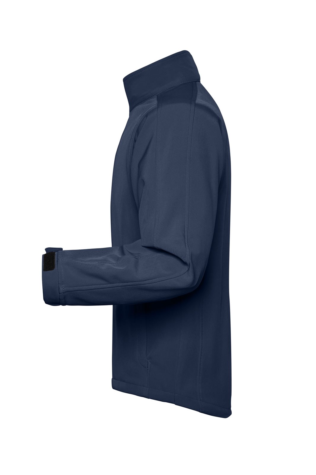 Jacke Herren Blau – Men's Softshell Jacket, Detailansicht