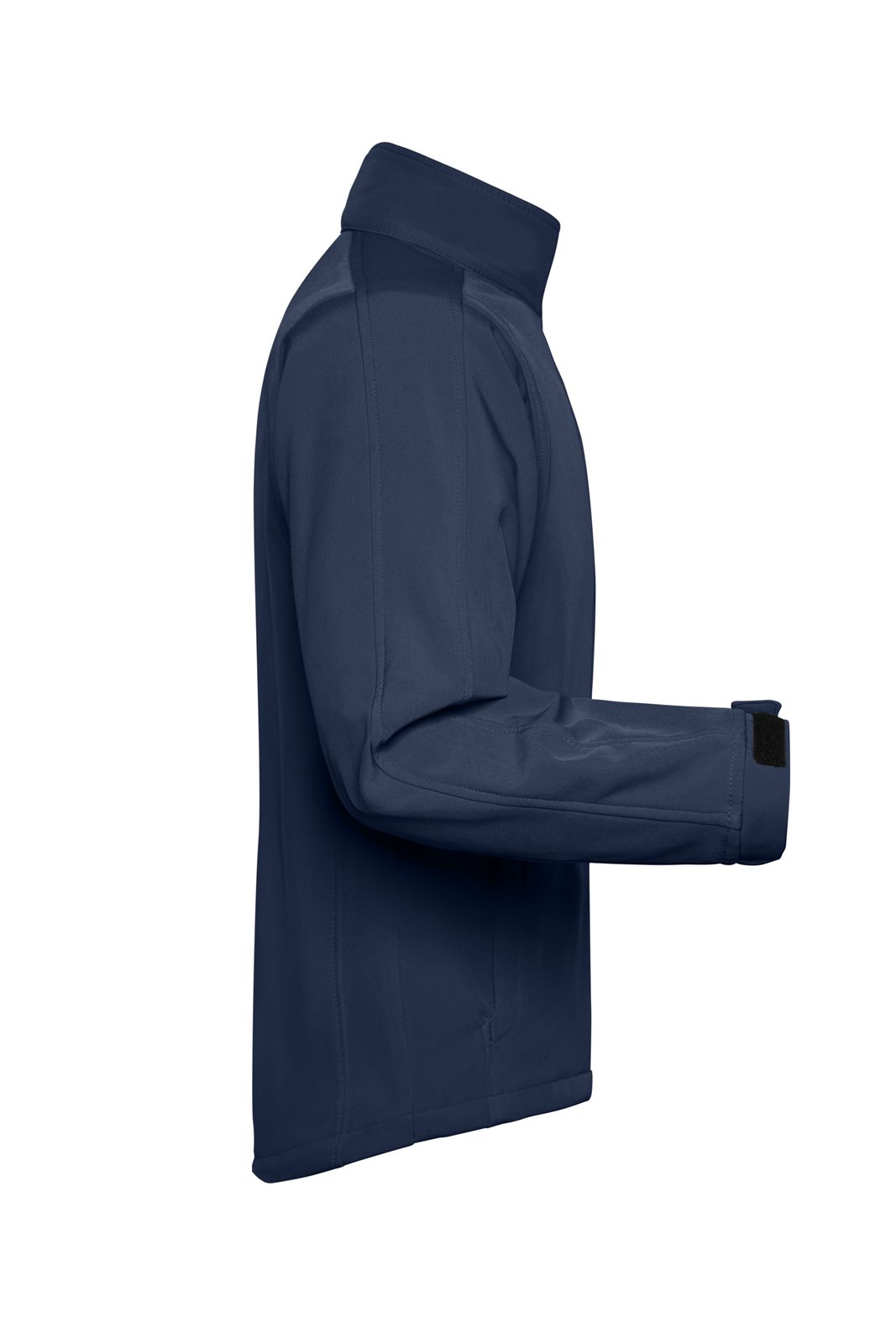 Jacke Herren Blau – Men's Softshell Jacket, Detailansicht