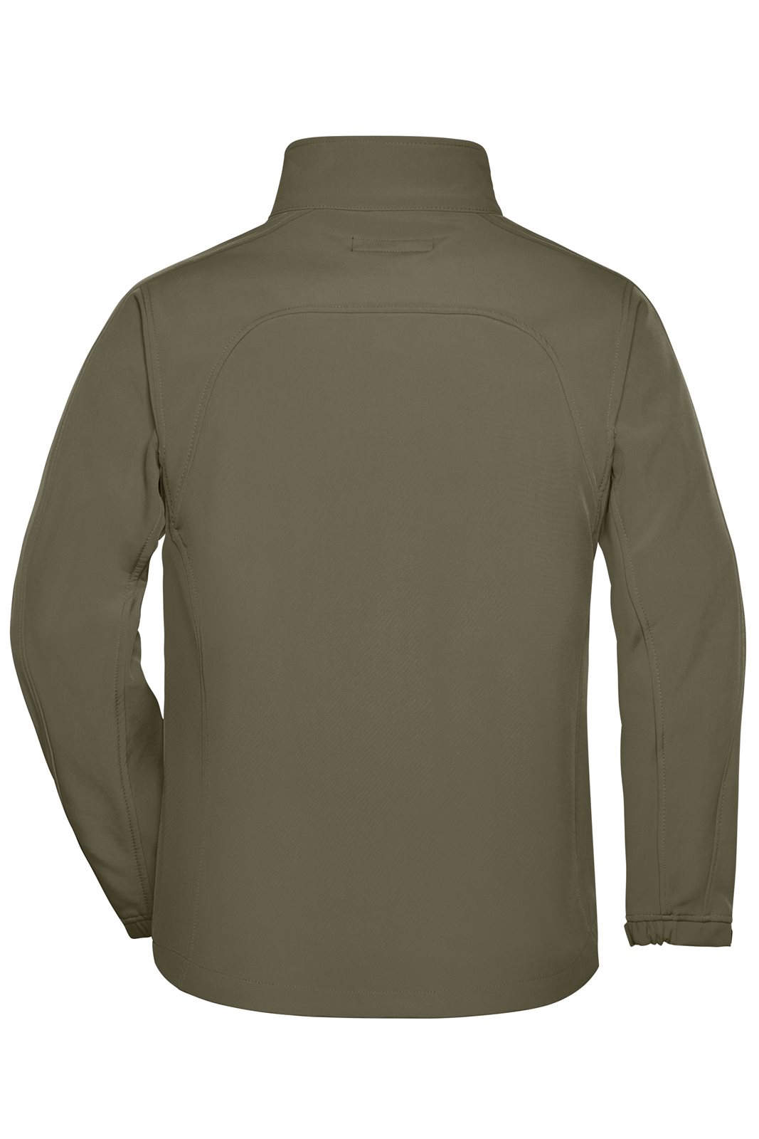 Jacke Herren Braun/Grün/Oliv – Men's Softshell Jacket, Detailansicht