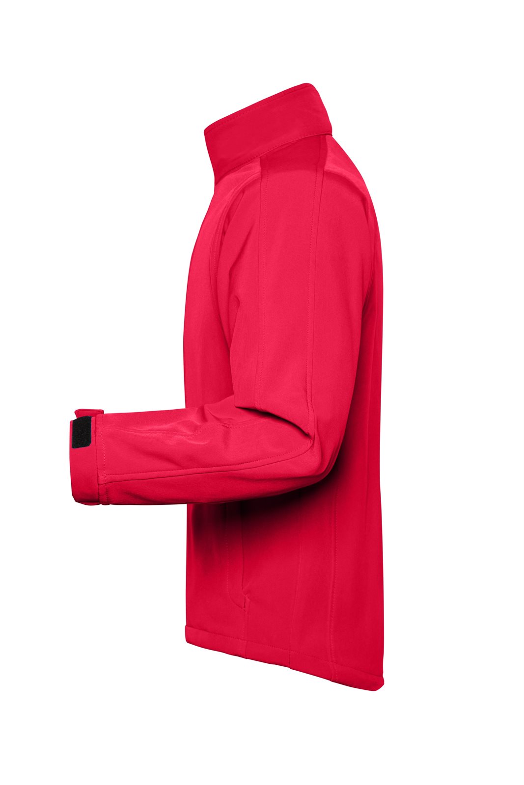 Jacke Herren Rot – Men's Softshell Jacket, Detailansicht