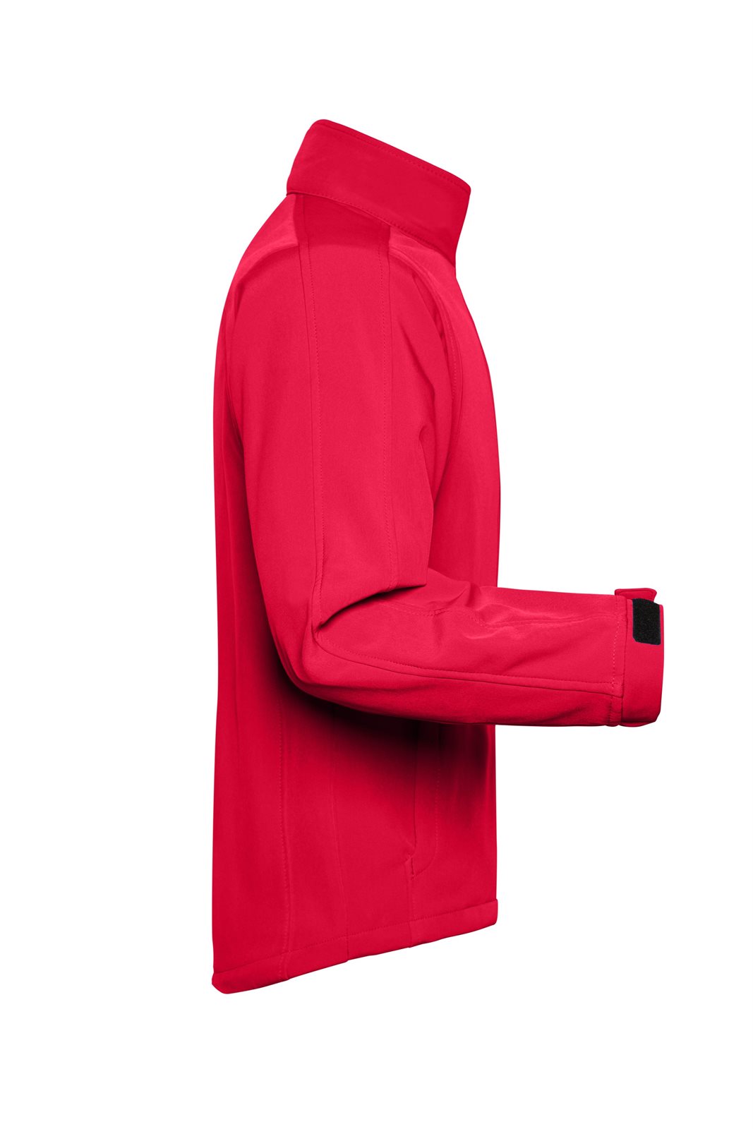 Jacke Herren Rot – Men's Softshell Jacket, Detailansicht
