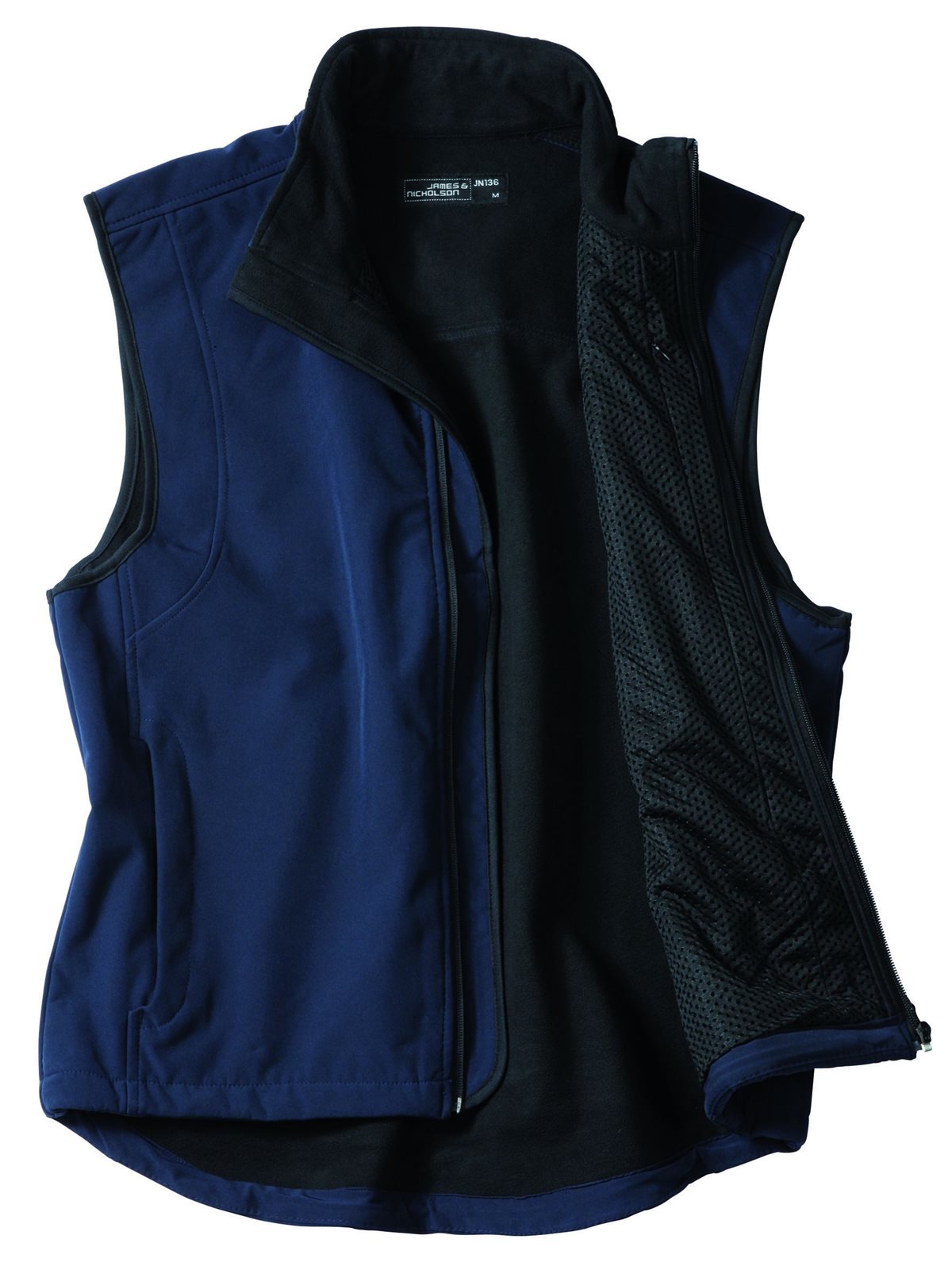 Weste Herren – Men's Softshell Vest, Detailansicht