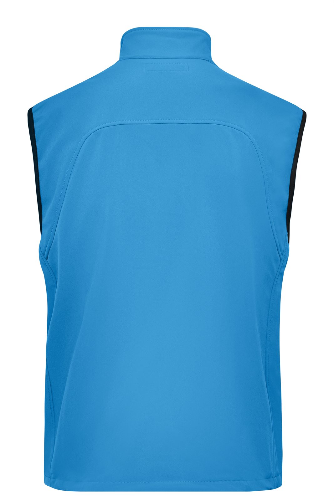 Weste Herren Blau – Men's Softshell Vest, Detailansicht