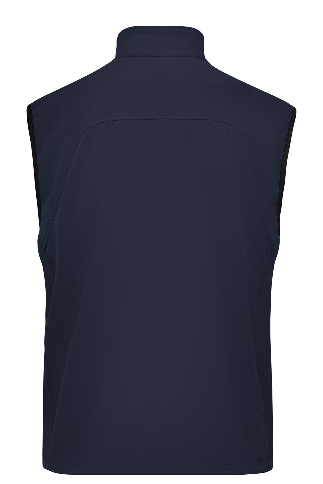 Weste Herren Blau – Men's Softshell Vest, Detailansicht