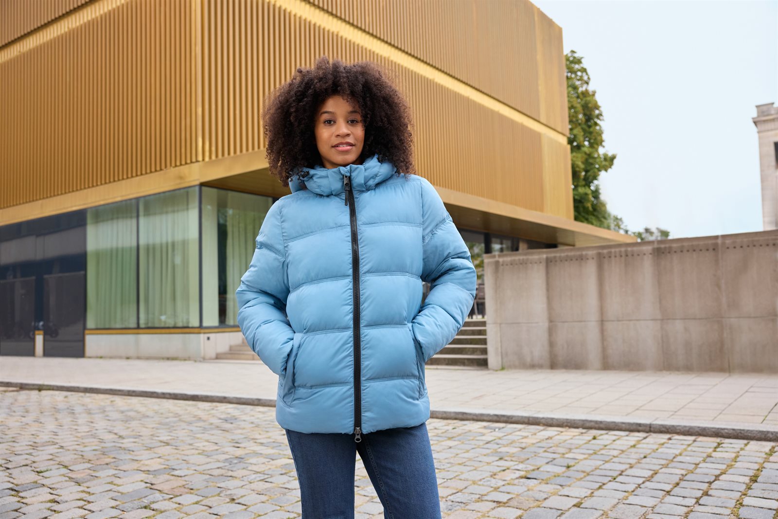 Jacke Damen – Ladies' Winter Jacket GRS, Detailansicht
