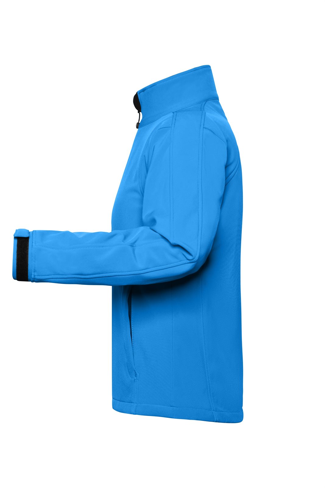 Jacke Damen Blau – Ladies' Softshell Jacket, Detailansicht
