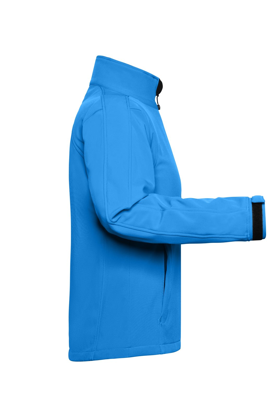 Jacke Damen Blau – Ladies' Softshell Jacket, Detailansicht