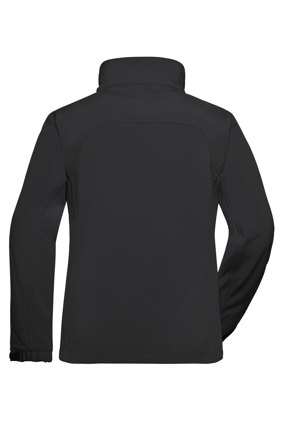 Jacke Damen Schwarz – Ladies' Softshell Jacket, Detailansicht