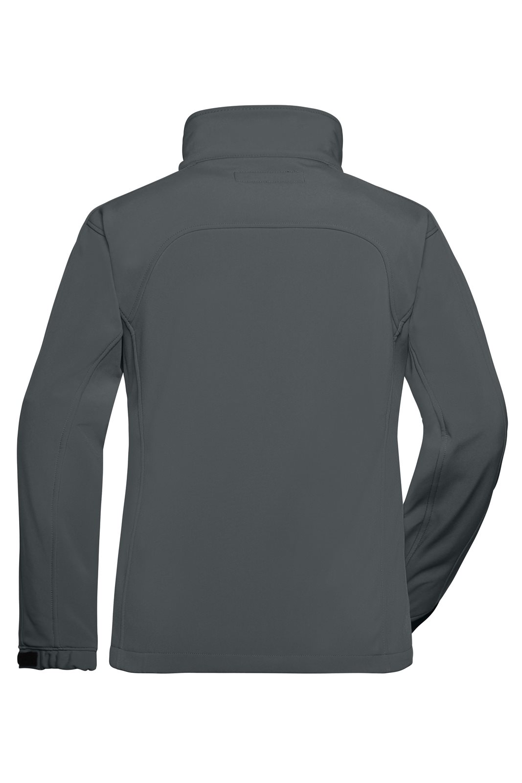 Jacke Damen Grau – Ladies' Softshell Jacket, Detailansicht