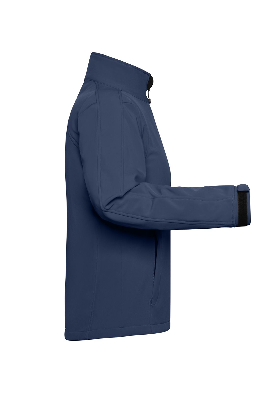 Jacke Damen Blau – Ladies' Softshell Jacket, Detailansicht